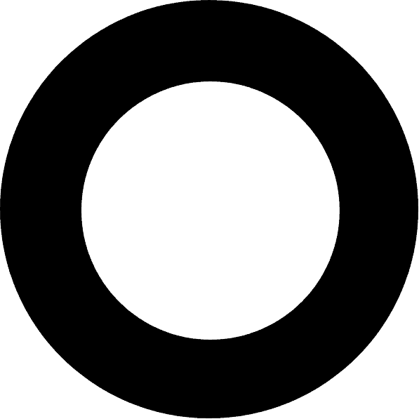 one logo black