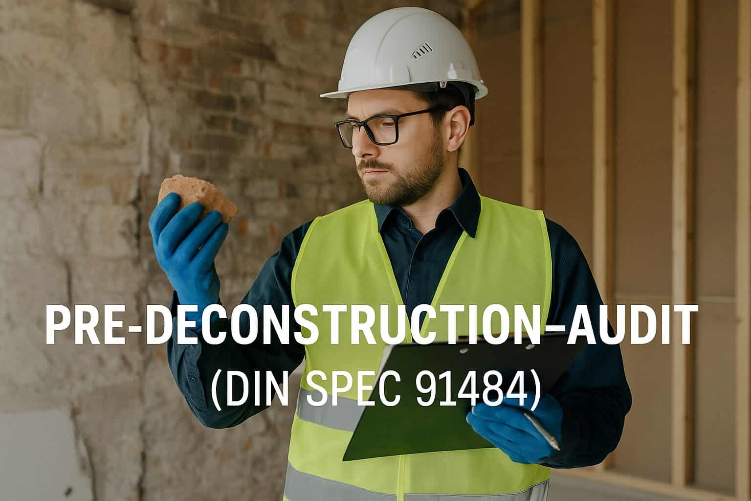 Pre-Deconstruction-Audit (PDA) nach DIN SPEC 91484: Schlüssel zur Kreislaufwirtschaft im Bauwesen 14 Predeconstruction-Audit-nach-DIN-SPEC-91484