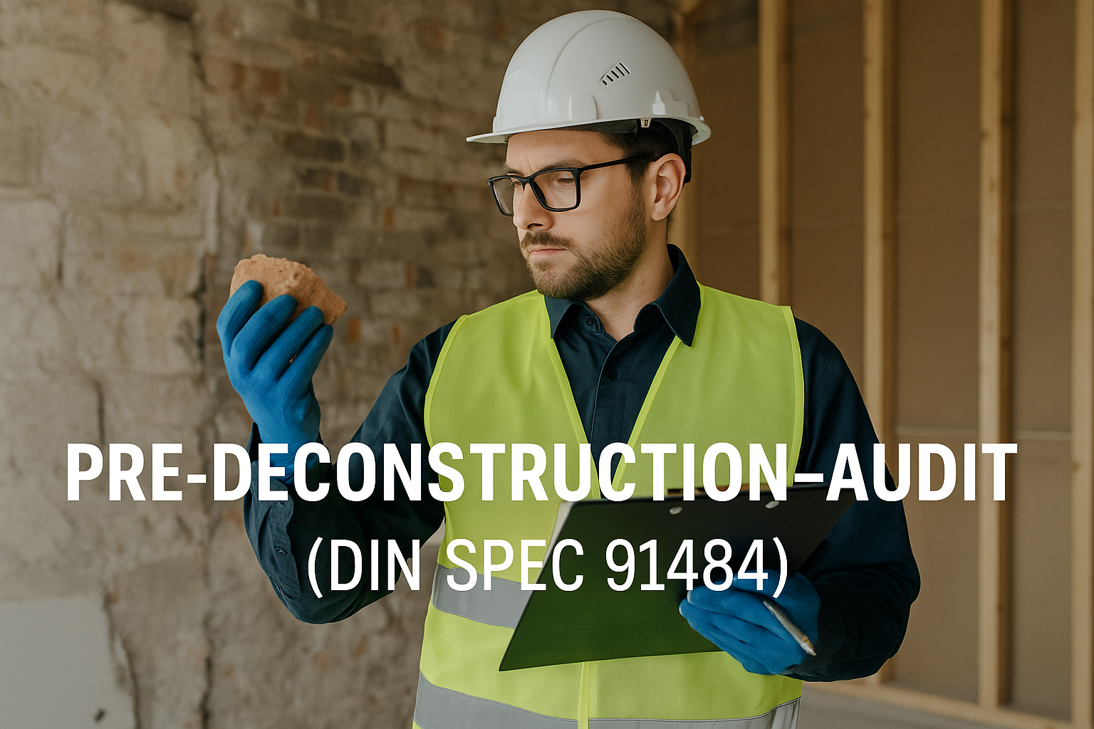 Predeconstruction Audit nach DIN SPEC 91484